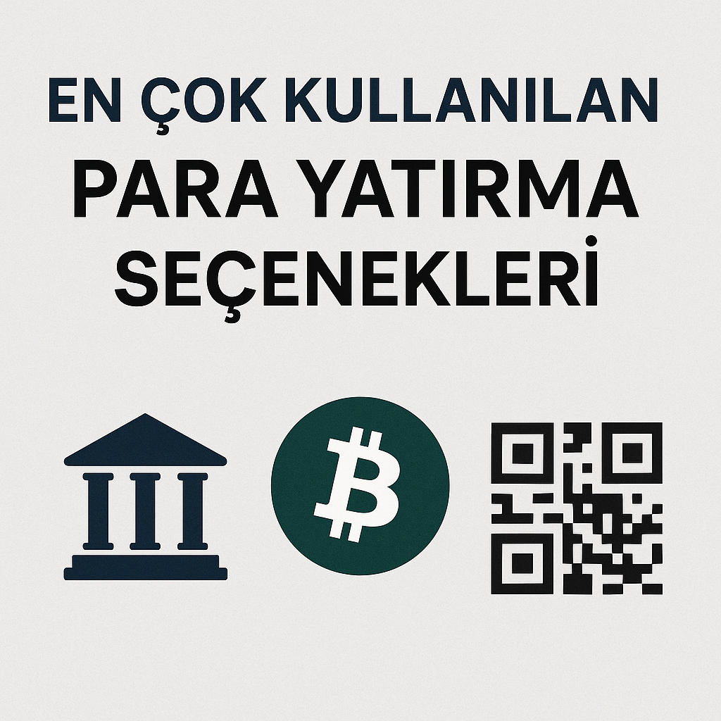 En Çok Kullanılan Para Yatırma Seçenekleri