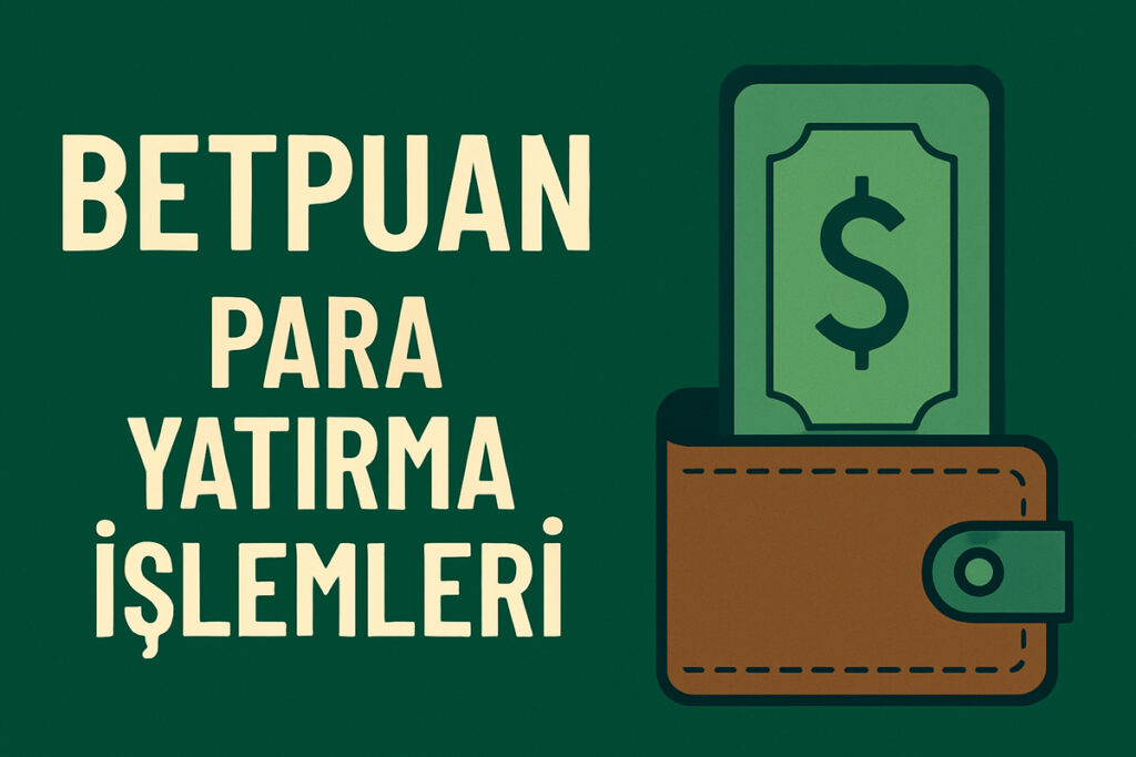 betpuan para yatirma islemleri