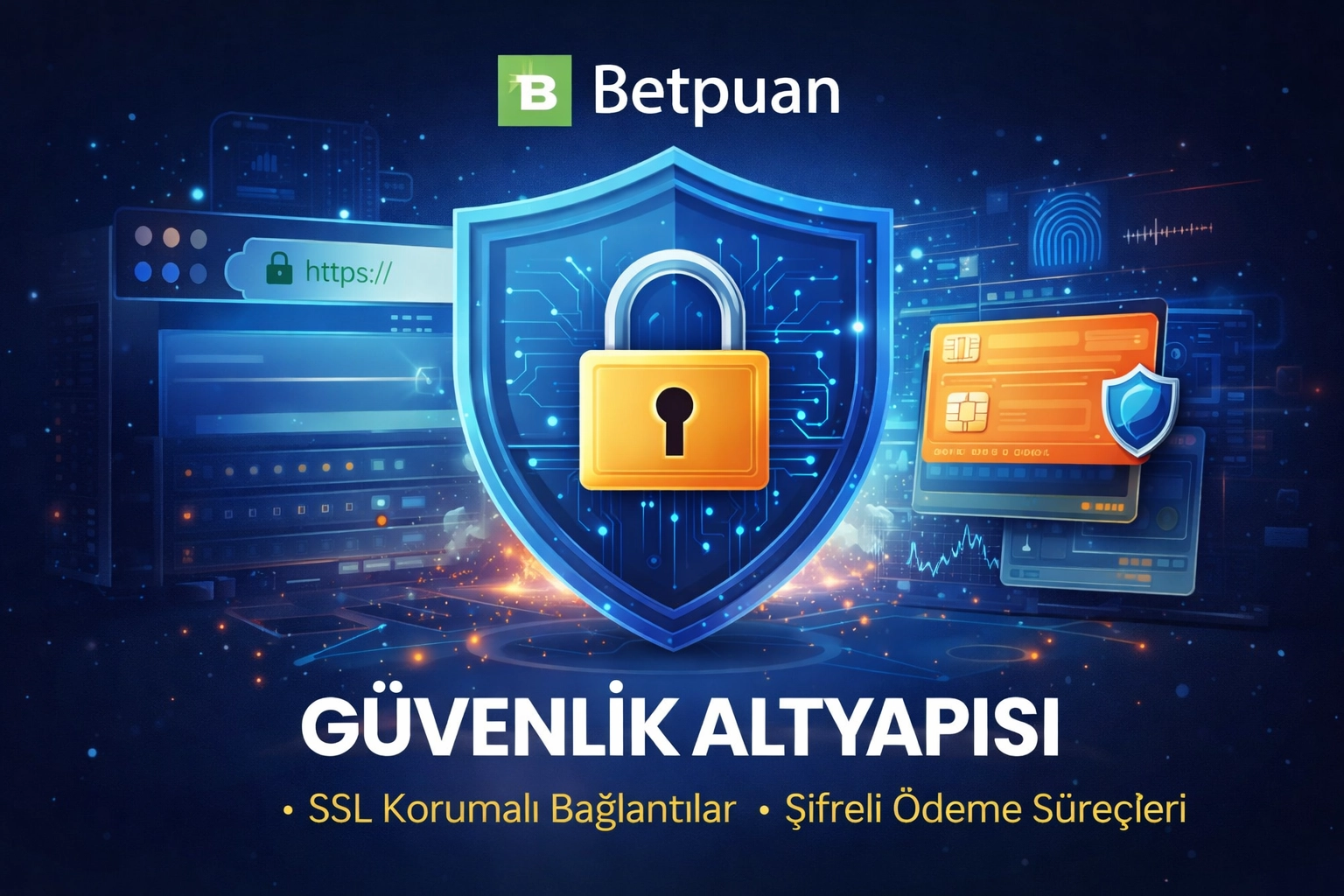 Betpuan güvenlik altyapısı