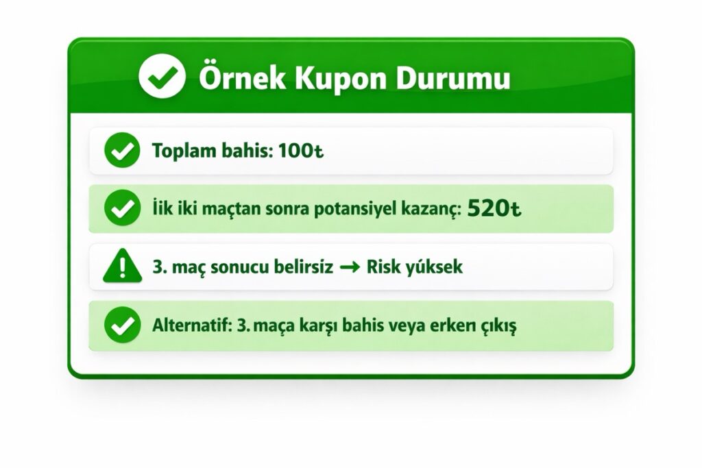 Betpuan spor örnek kupon